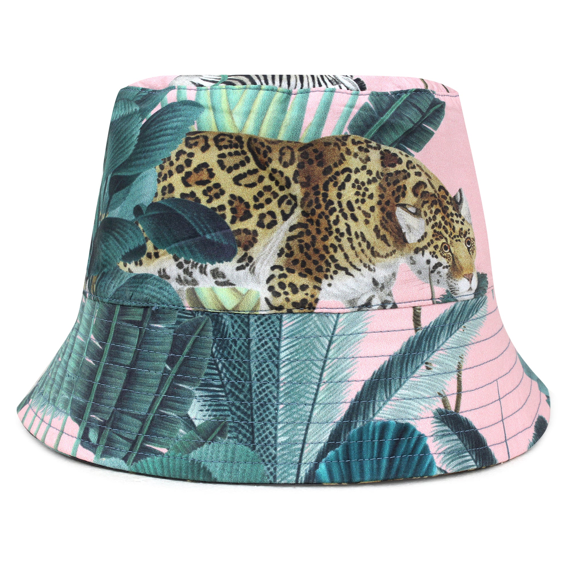 Black Jungle Reversible Bucket Hat