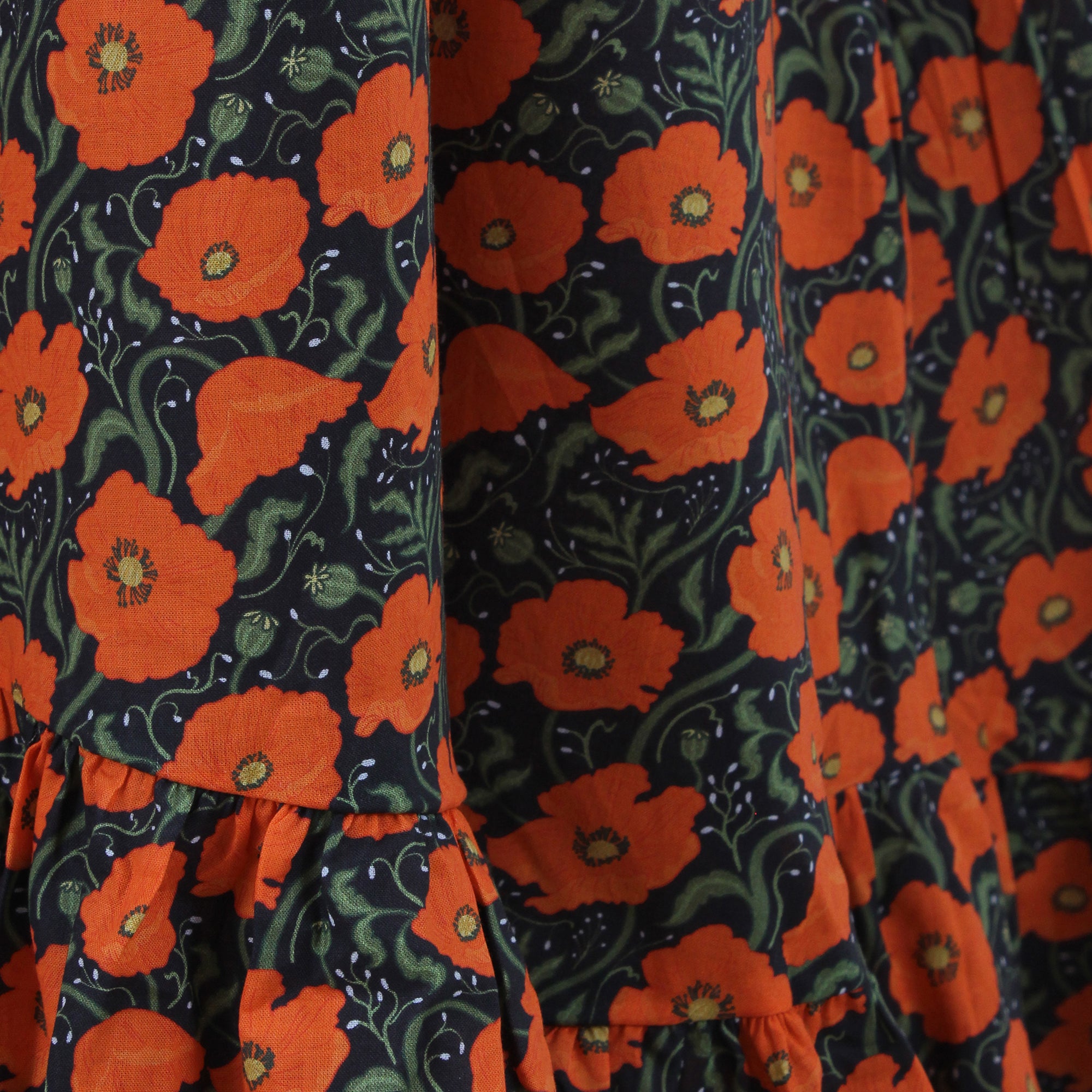 Red Poppies Fez Dress