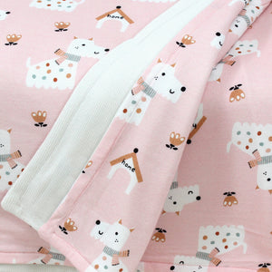 Spotty Dogs Baby Blanket