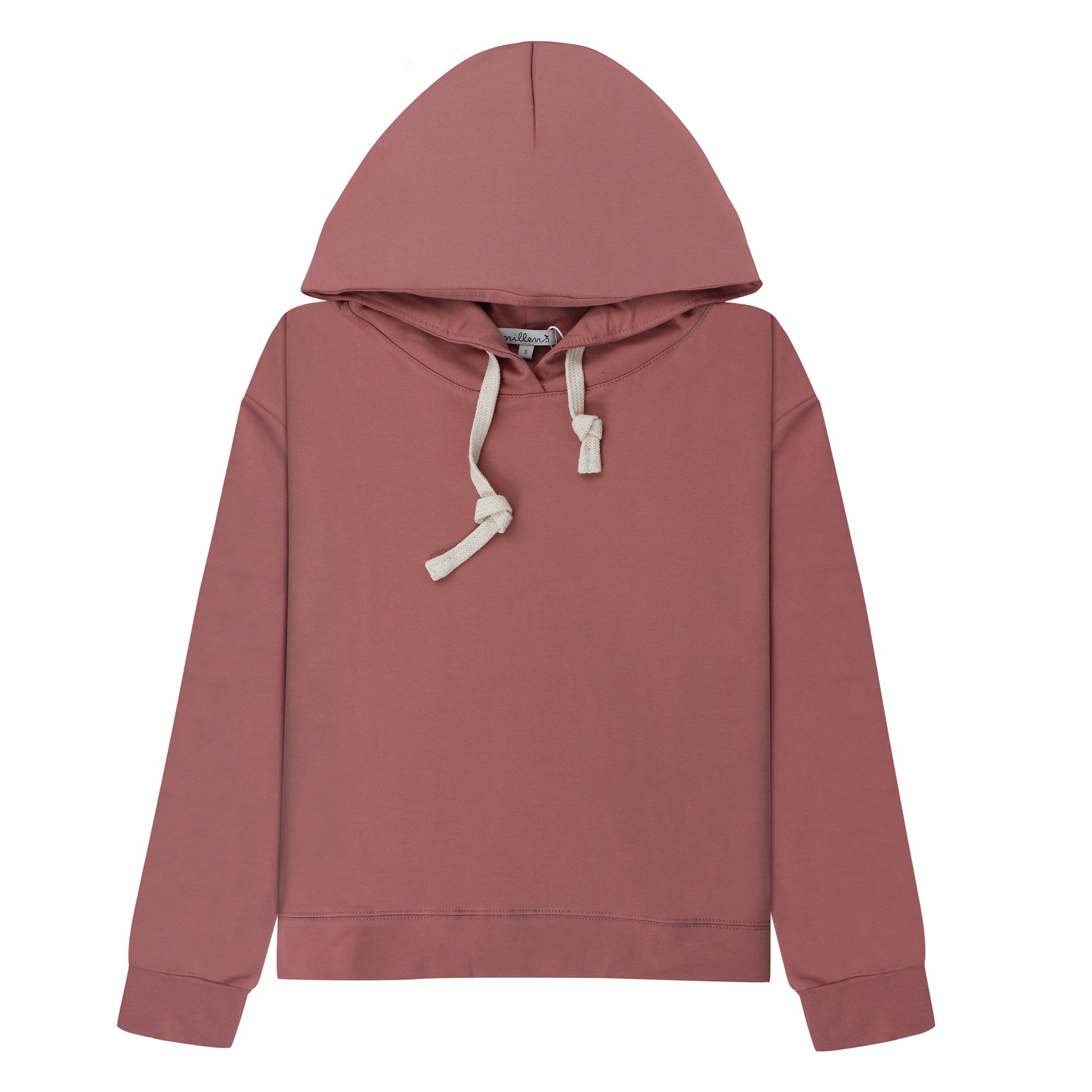 Coral Boxy Hoodie