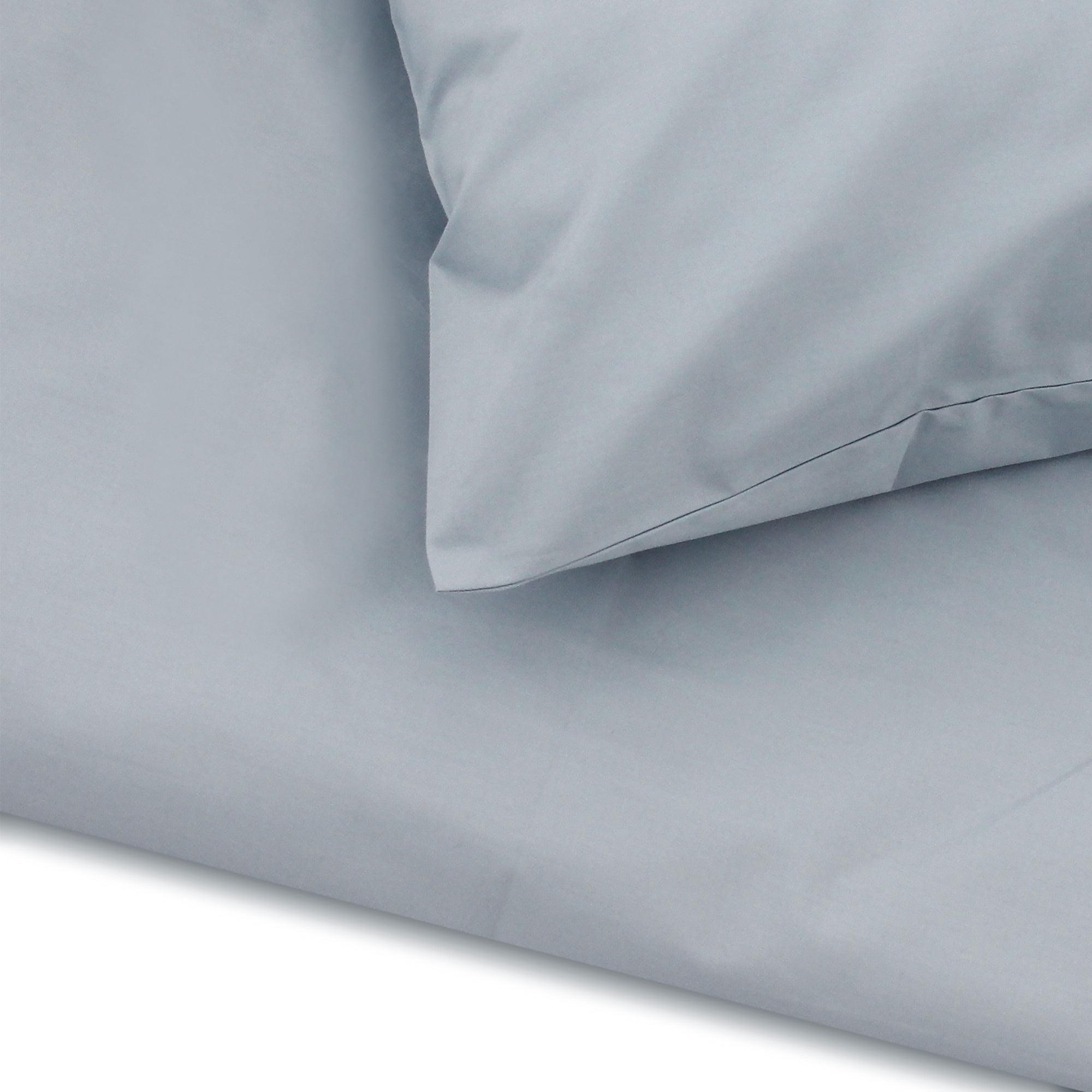 Powder Blue Duvet Cover + Pillowcases (350 TC)