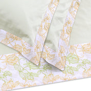 Garden Glow Border Sheet + Pillowcases (600 TC)