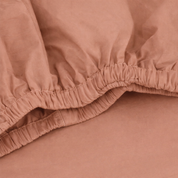 Mocha Fitted Sheet + Pillowcases (350 TC)