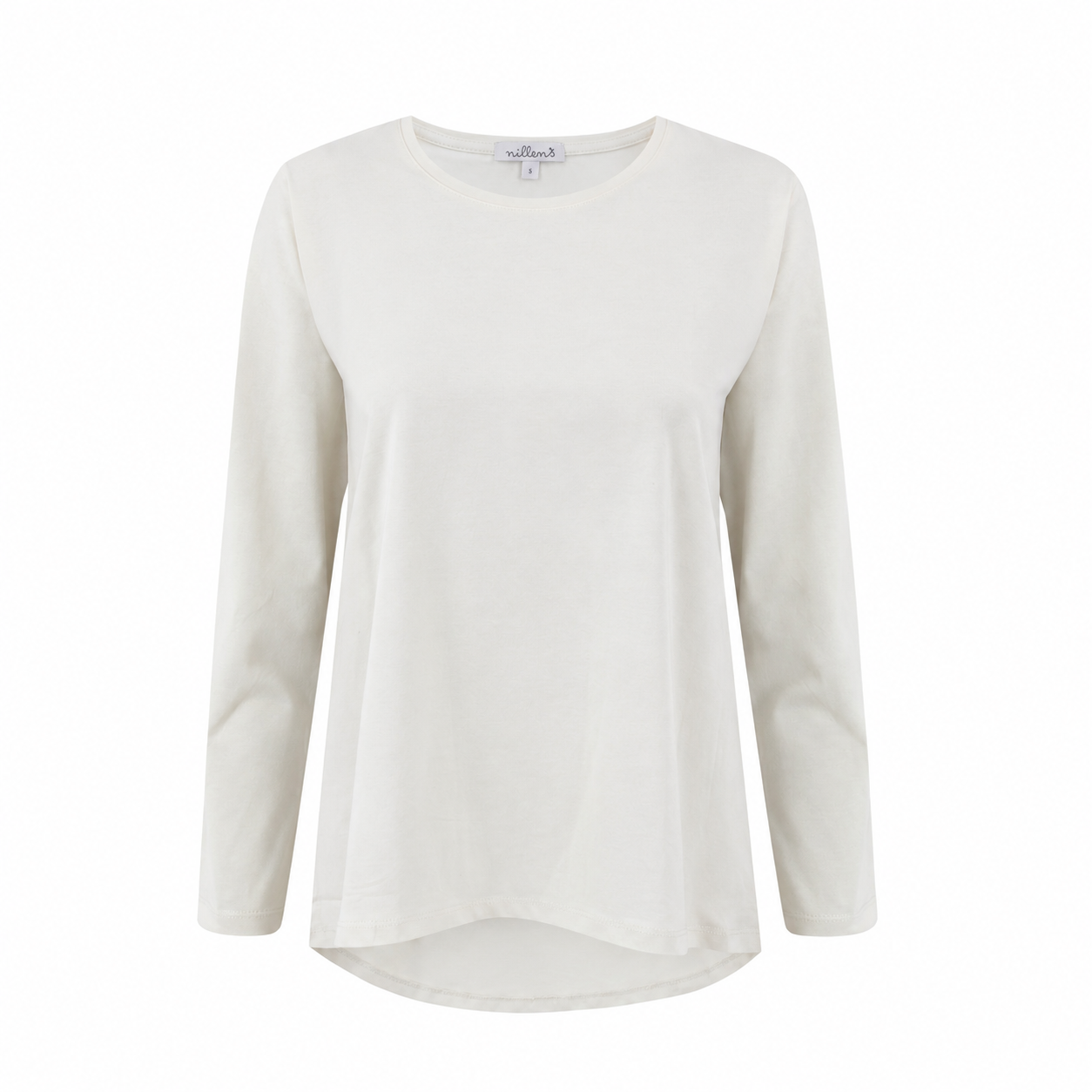 Cream  Long Sleeve T-Shirt