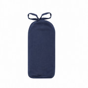 Navy Piping Long Sleeve Viscose Pyjama Set