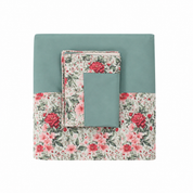 Pistachio Garden Sheet + Pillowcases