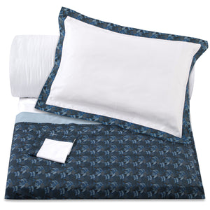 Tokyo Blue Duvet + Pillowcases