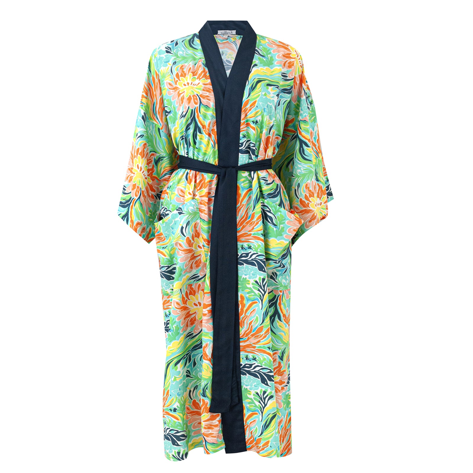 Tropical Reef Classic Cotton Kimono