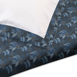 Tokyo Blue Duvet + Pillowcases