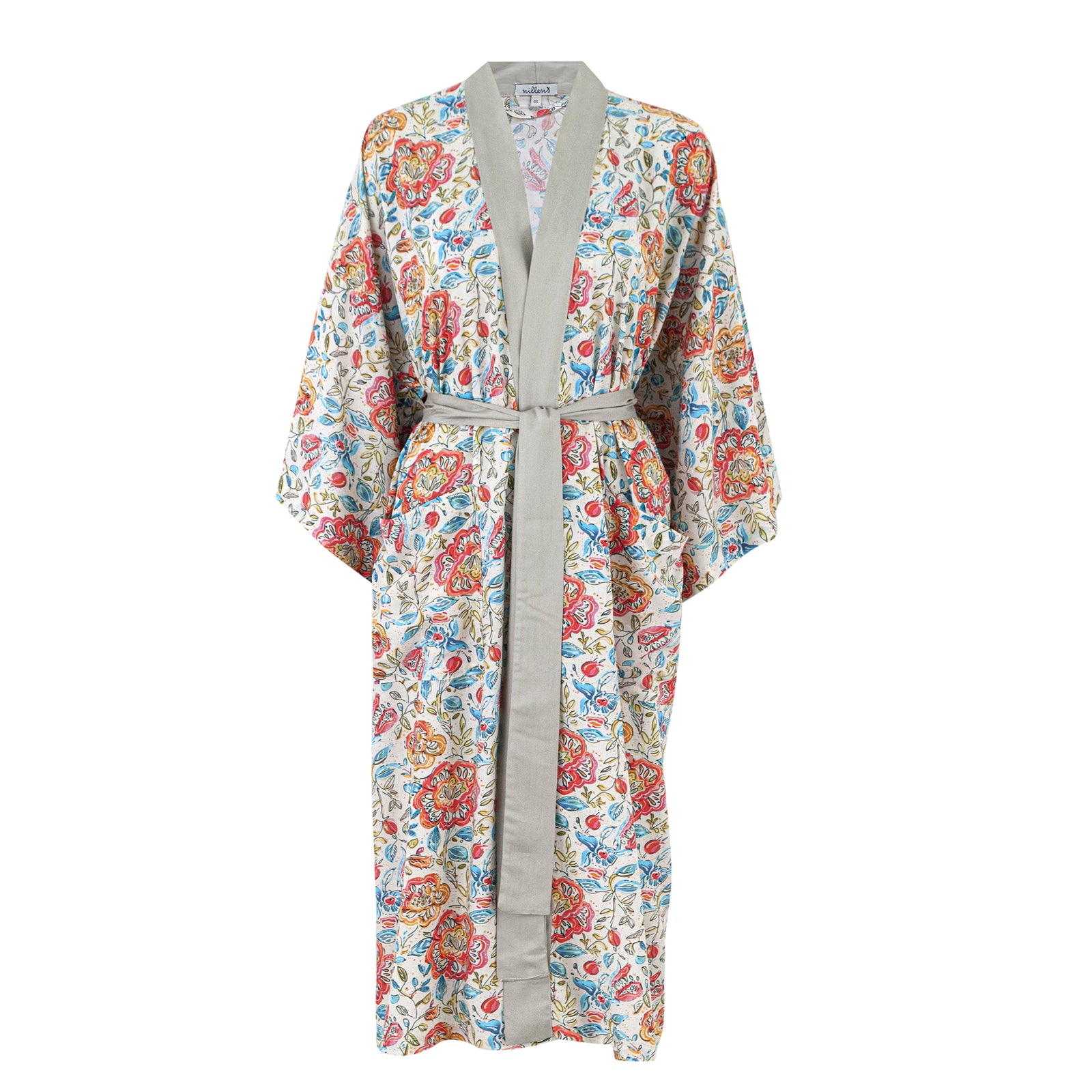 Sunset Garden Classic Cotton Kimono