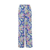 Blue Giraffe Silky Viscose Bottoms