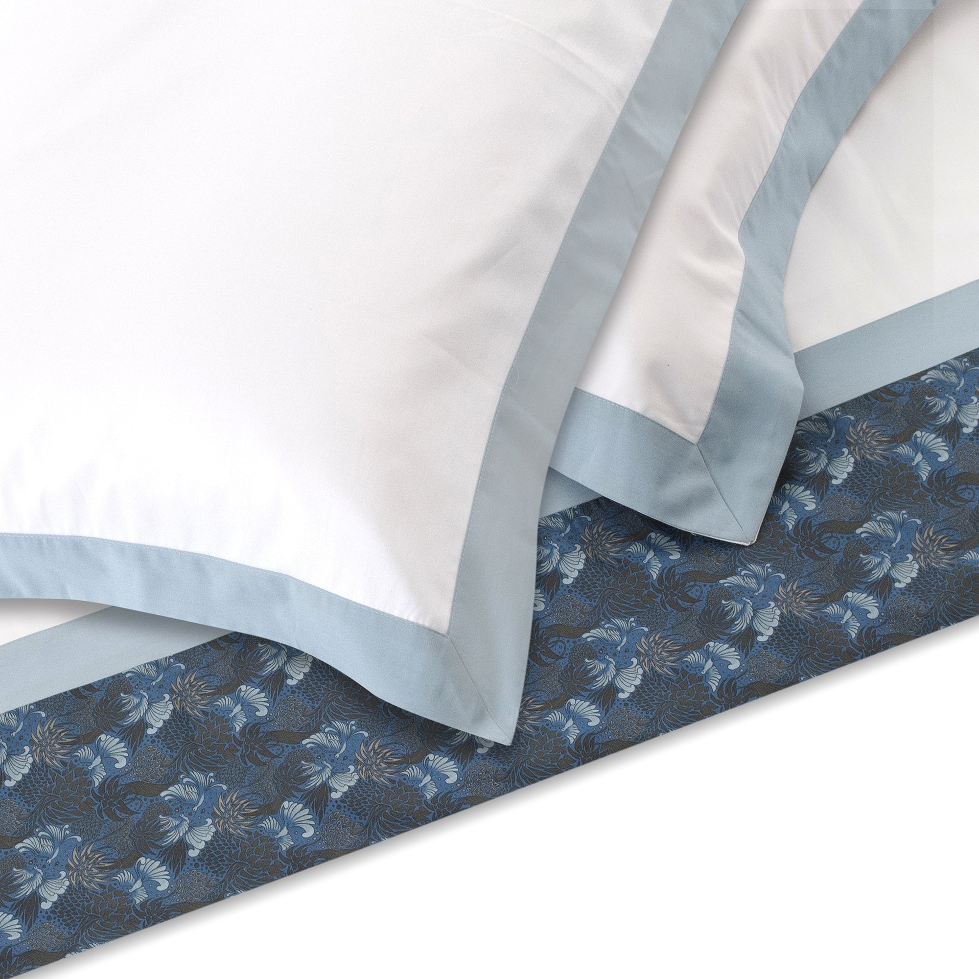 Tokyo Blue Sheet + Pillowcases