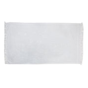 Grey Plain beach towel