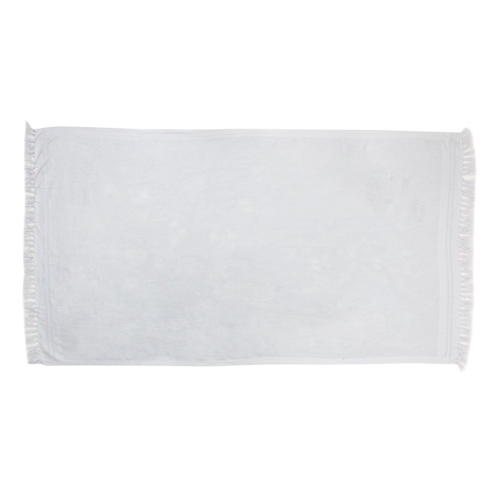 Grey Plain beach towel