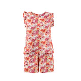 Lilac Flowers Short Set