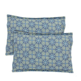 Blue Kaleidoscope Pillowcases Set of 2