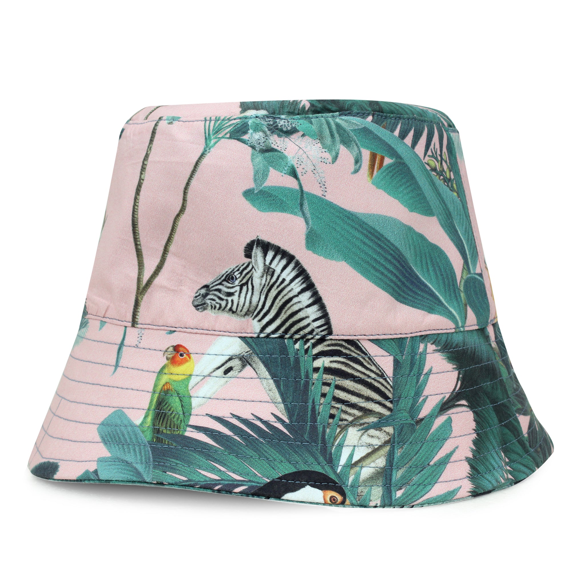 Black Jungle Reversible Bucket Hat