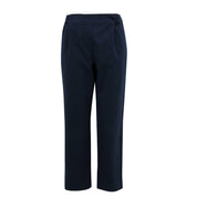 Navy Dalia Cotton Pants