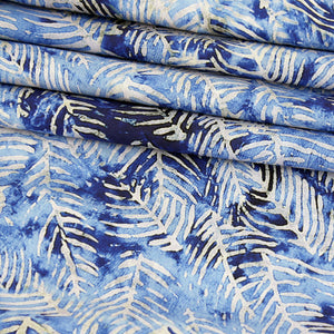 Blue Leaves Mira Dress