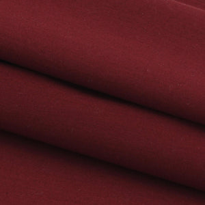 Burgundy Dalia Cotton Pants