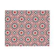 Orange Geometric Placemats (Set of 2)