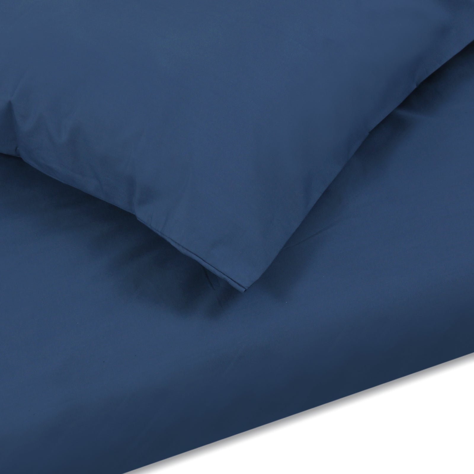 Midnight Blue Duvet Cover + Pillowcases (350 TC)