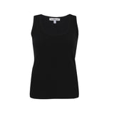 Black Ribbed Tank