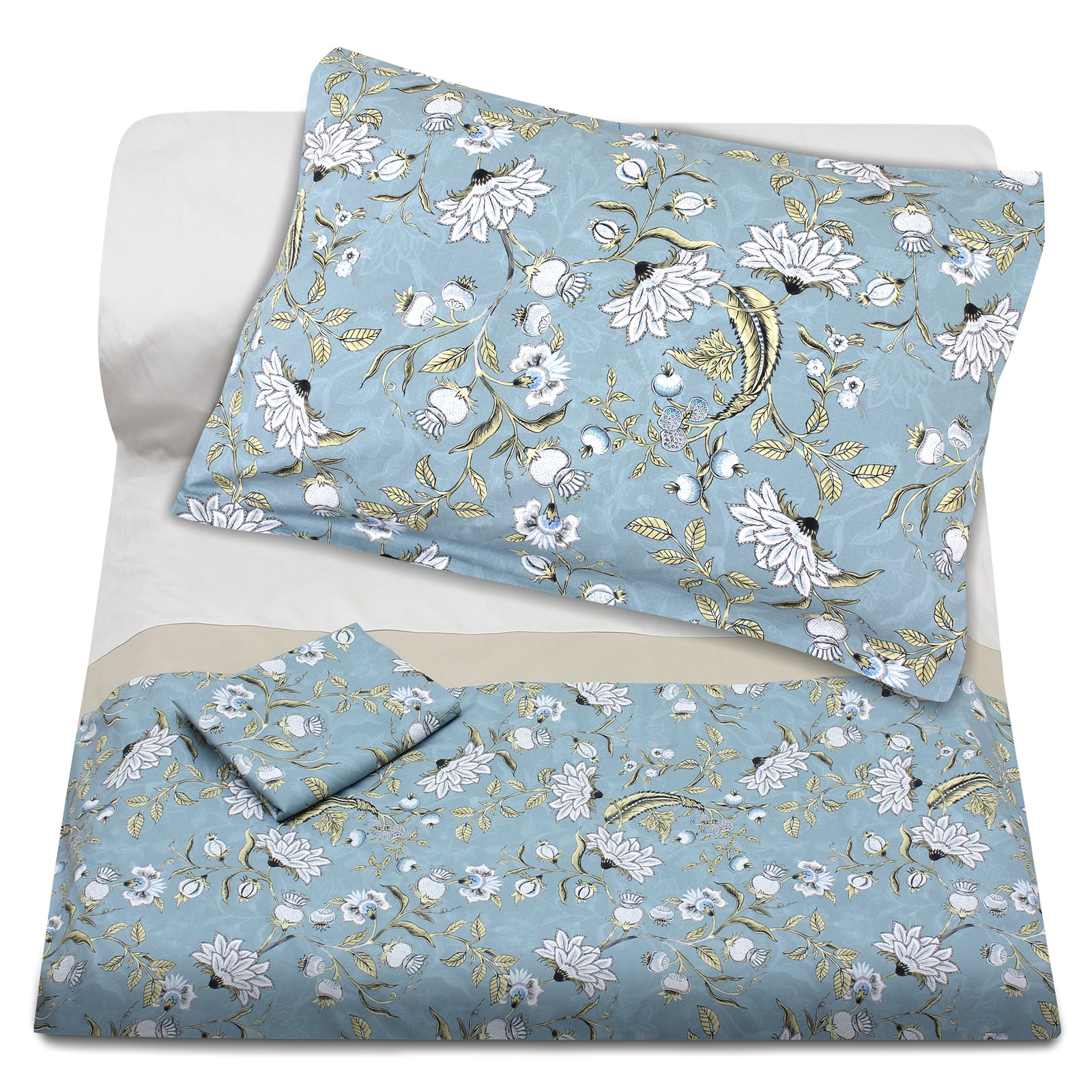 Blue Willow Duvet + Pillowcases