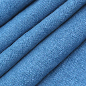 Blue Linen Long Sleeve Shirt