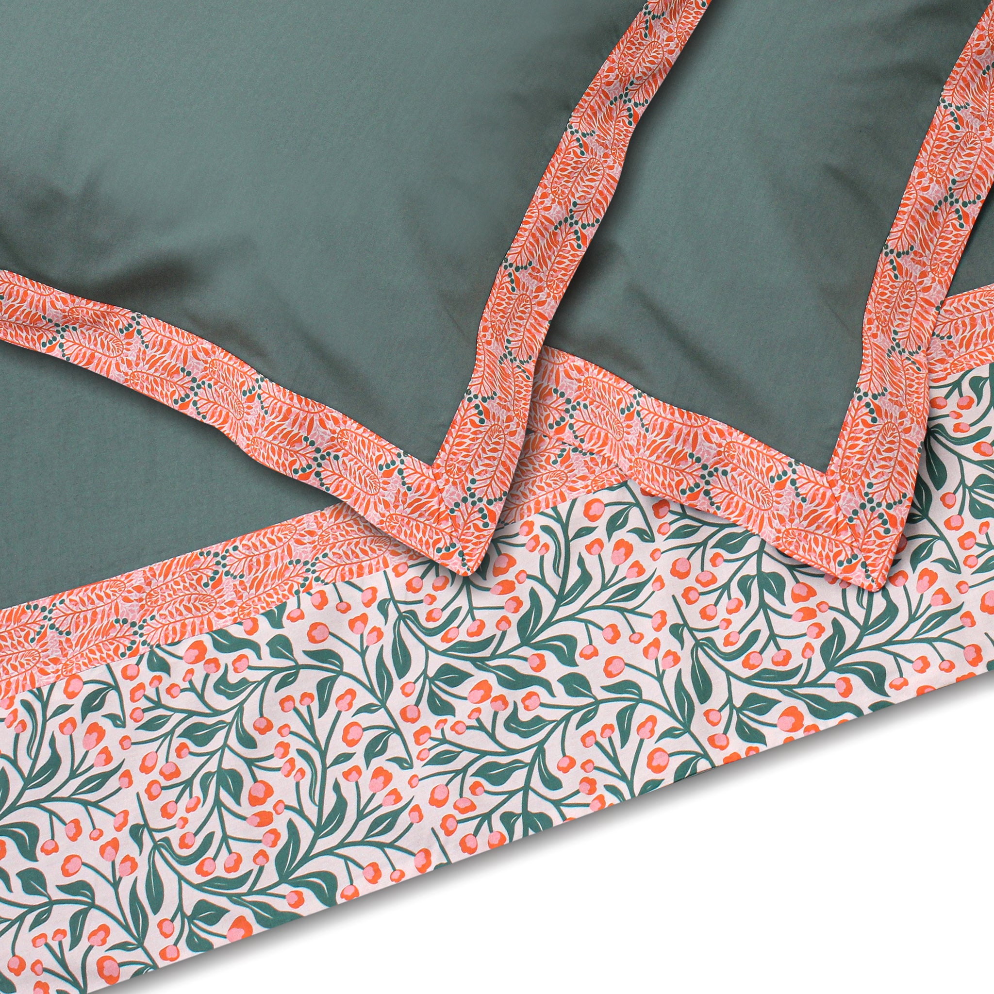 Groovy Green Sheet + Pillowcases