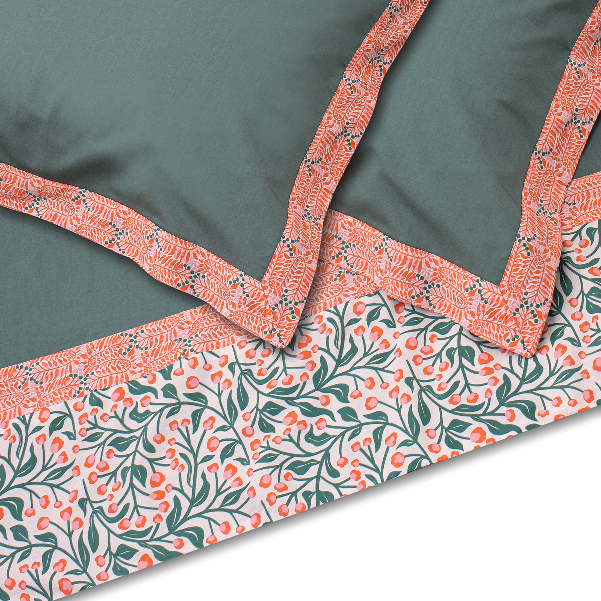 Groovy Green Sheet + Pillowcases