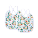 Cuddly Teddy Bib (Set of 2)