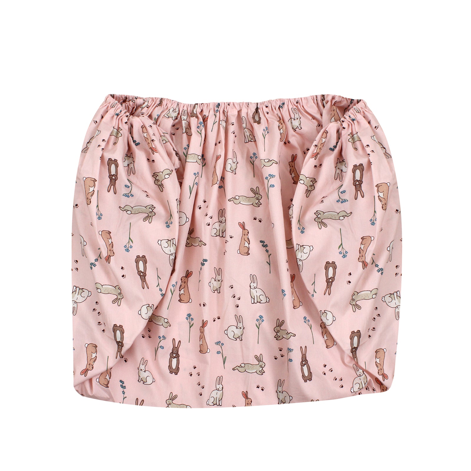 Pink Bunnies Baby Sheet Set