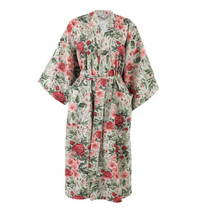 Pistachio Garden Viella Cotton Kimono