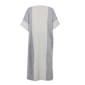 Grey Layali Open Kaftan
