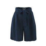 Indigo Belted Short