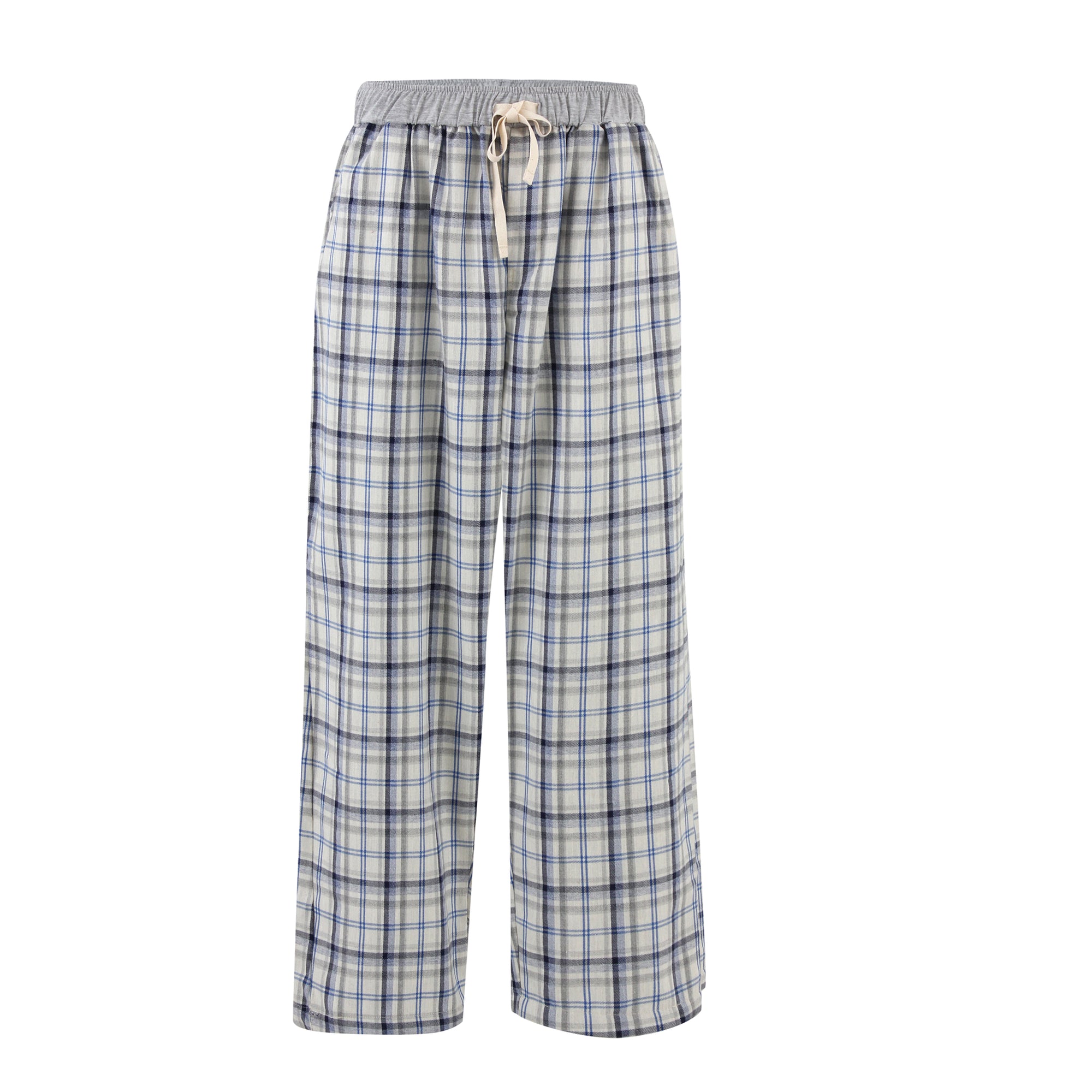 Indigo/ Blue Checks Pyjama Pants