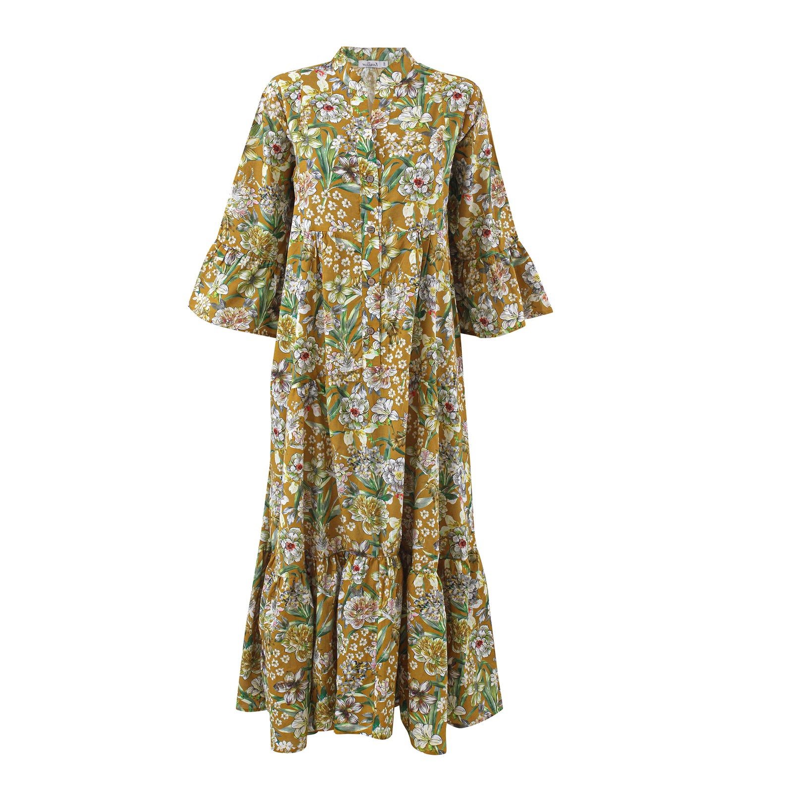 Mustard Garden Fez Dress
