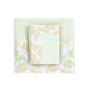 Garden Glow Border Sheet + Pillowcases (600 TC)