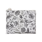 Graphite Florals Classic Cotton Kimono