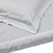 Grey Squares Border Duvet + Pillowcases (600 TC)