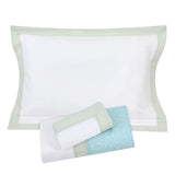 Aqua Mosaic Sheet + Pillowcases