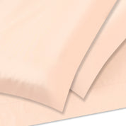 Powder Rose Flat Sheet + Pillowcases (350 TC)
