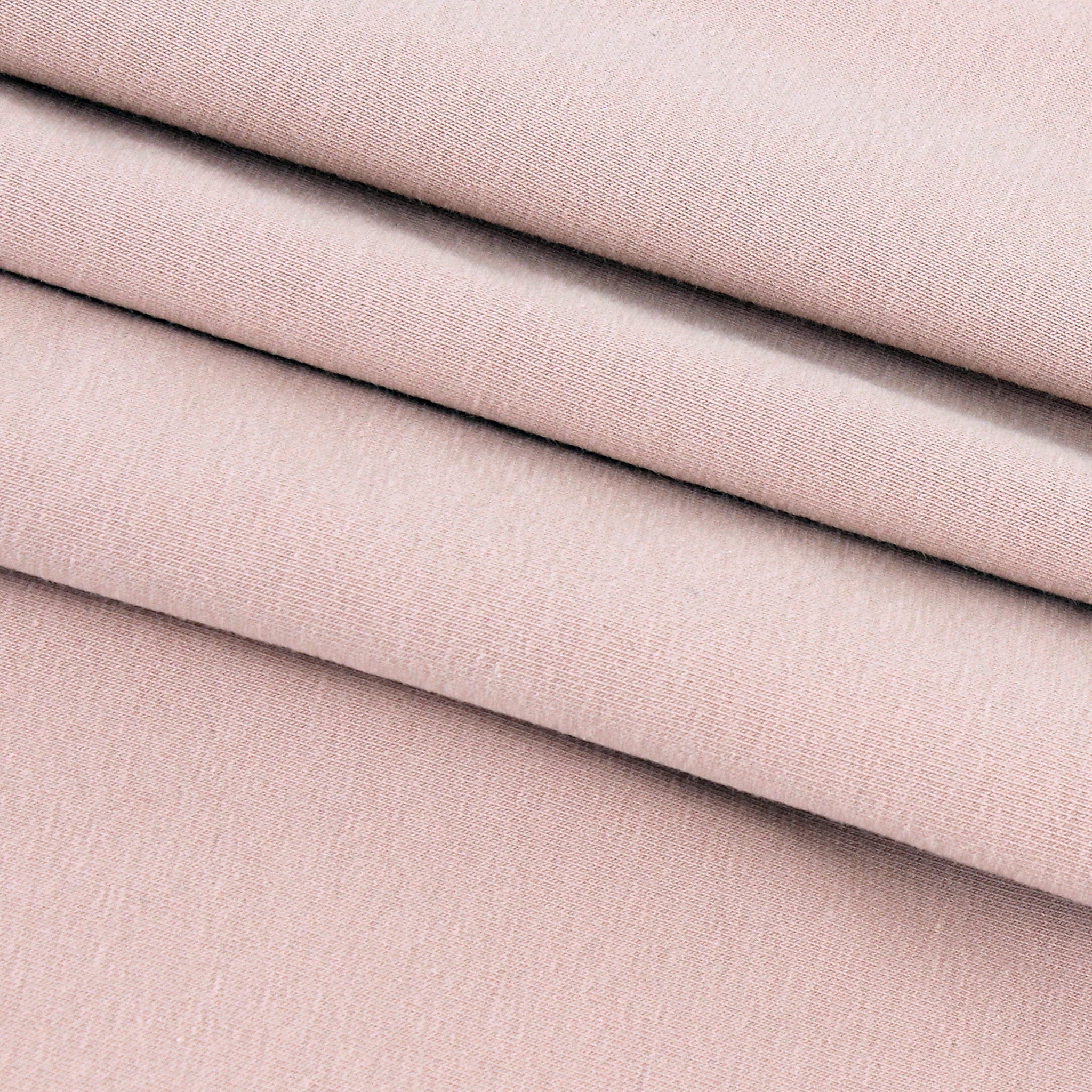 Dusty Pink Round Neck T-Shirt