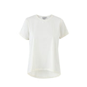 Cream Round Neck T-Shirt