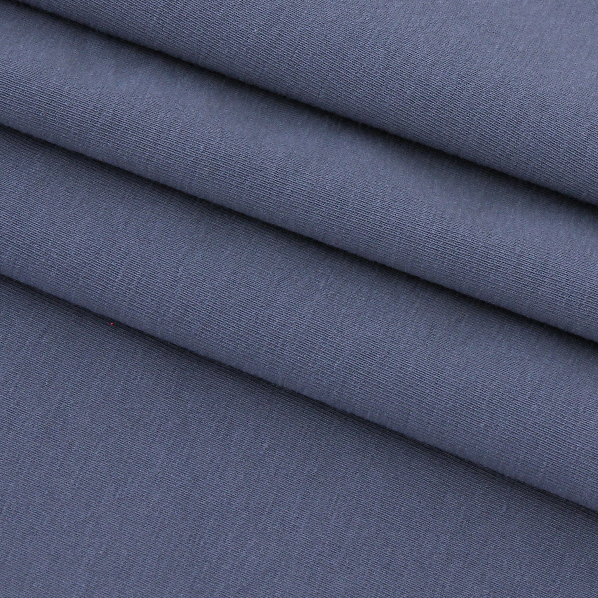Slate Blue Round Neck T-Shirt