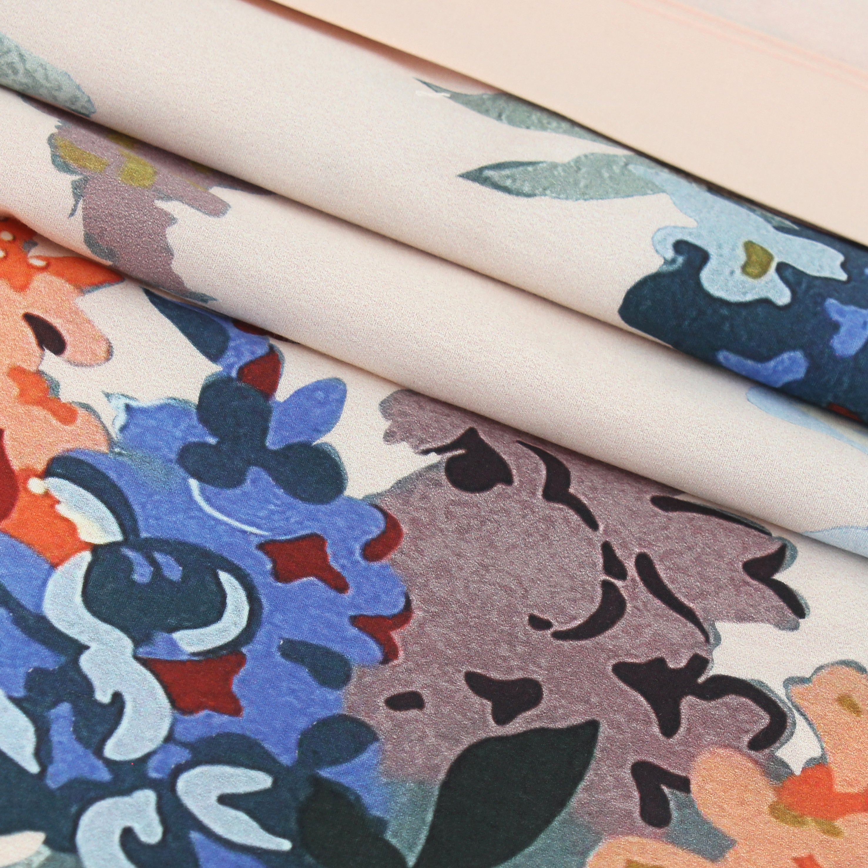 Rose Aquarelle Classic Cotton Kimono