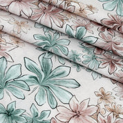 Sage Bloom Classic Viscose Kimono