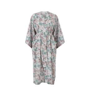 Sage Bloom Classic Cotton Kimono