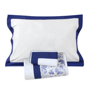 Blue Robins Sheet + Pillowcases